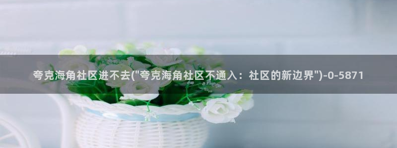 海角社区的邮箱在哪打开：夸克海角社区进不去(\